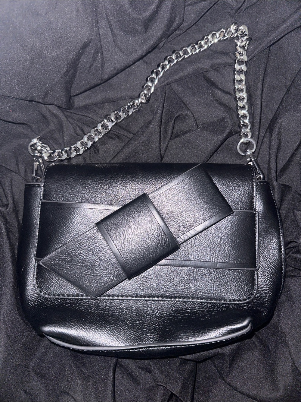 BCBG Shoulder Bag with Chain Strap